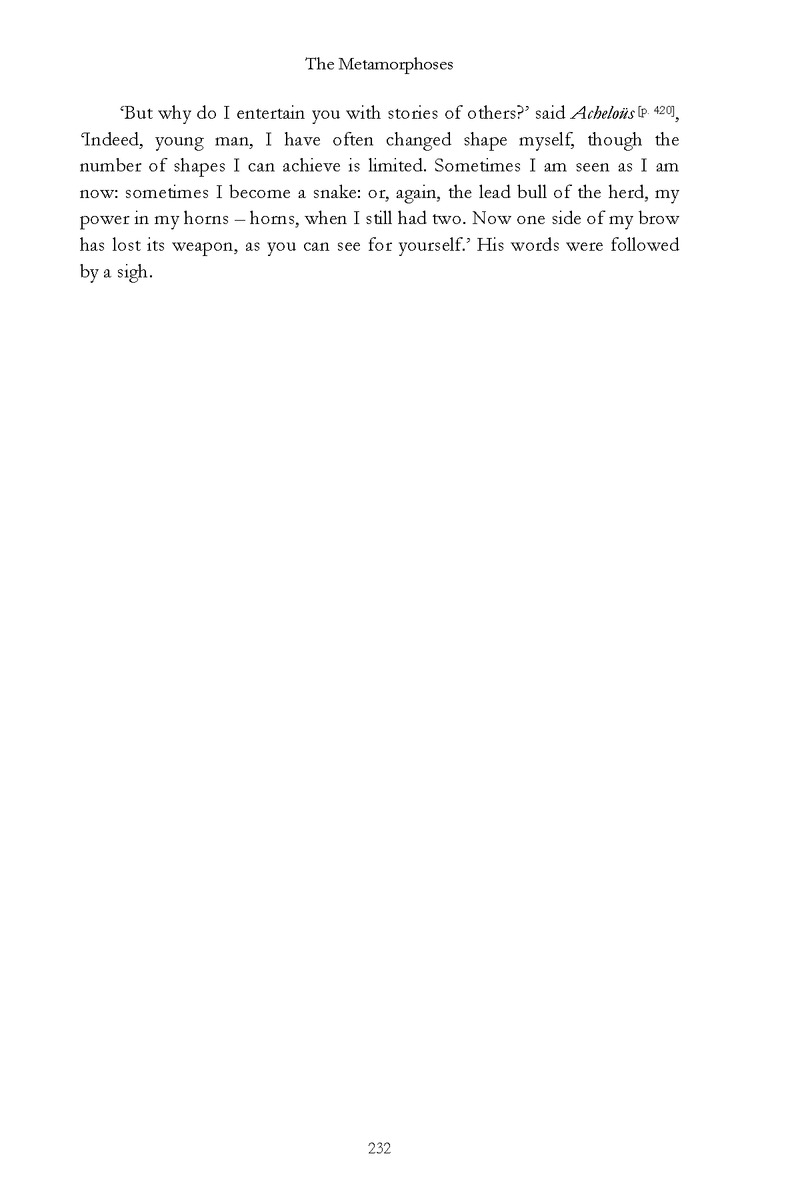 Ovid: The Metamorphoses - Page 232